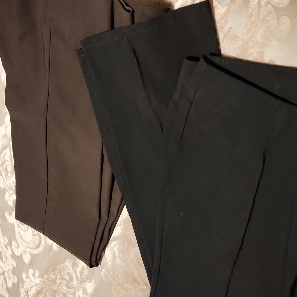 Two pair women's slacks